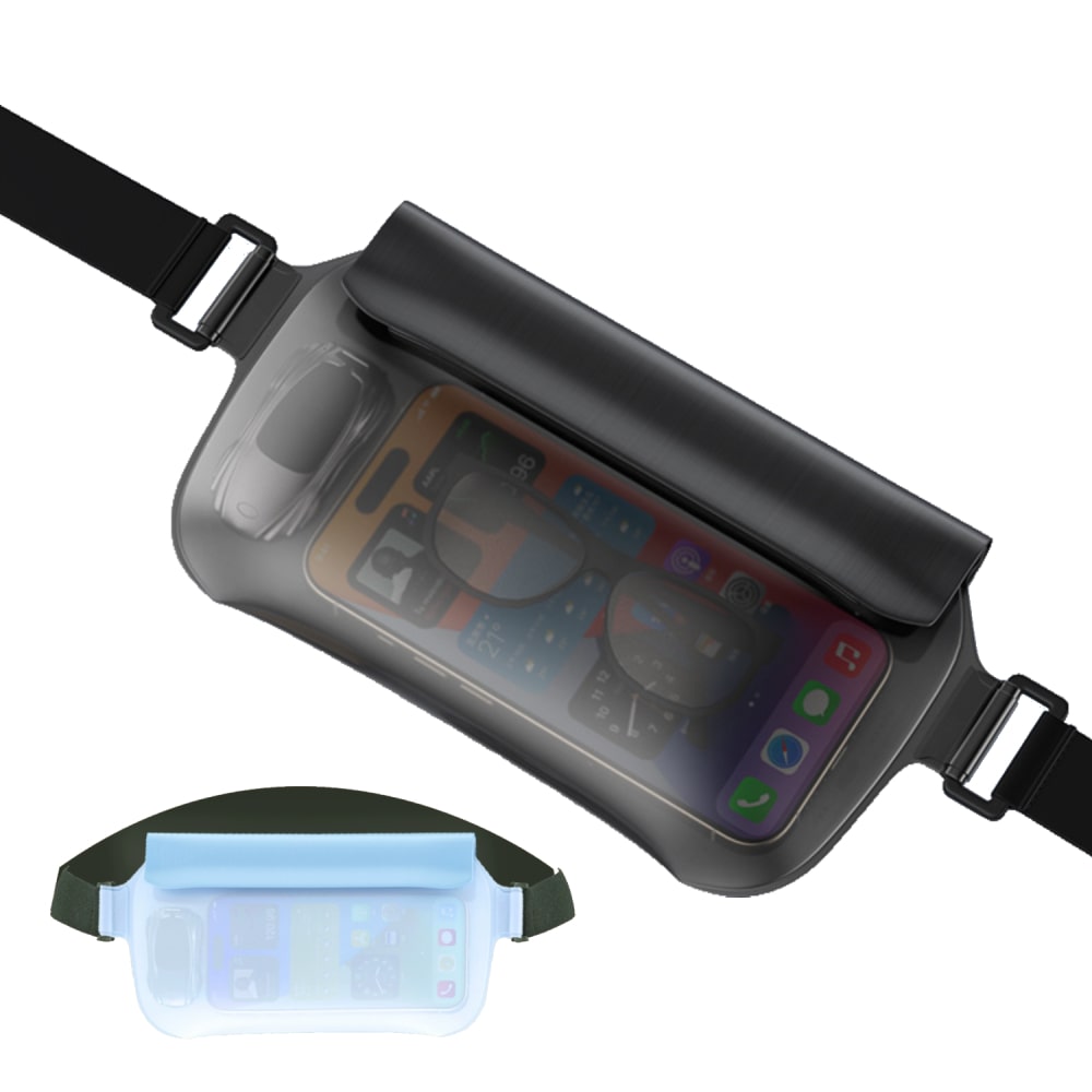 Сумка поясная водонепроницаемая-min